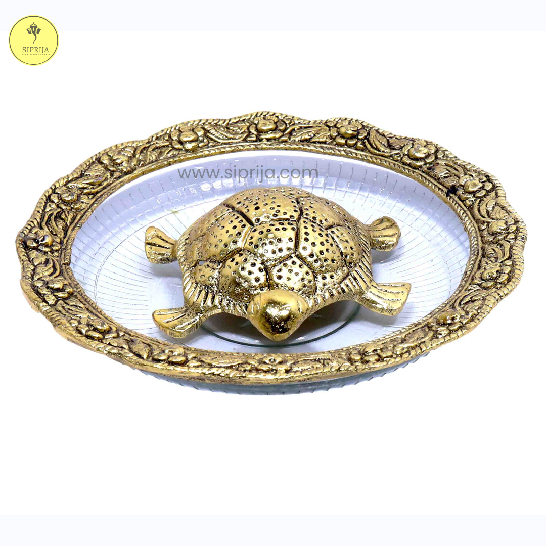 SIPRIJA- Plain Brass Pooja Thali (Pack of 1) – Siprija Crafts